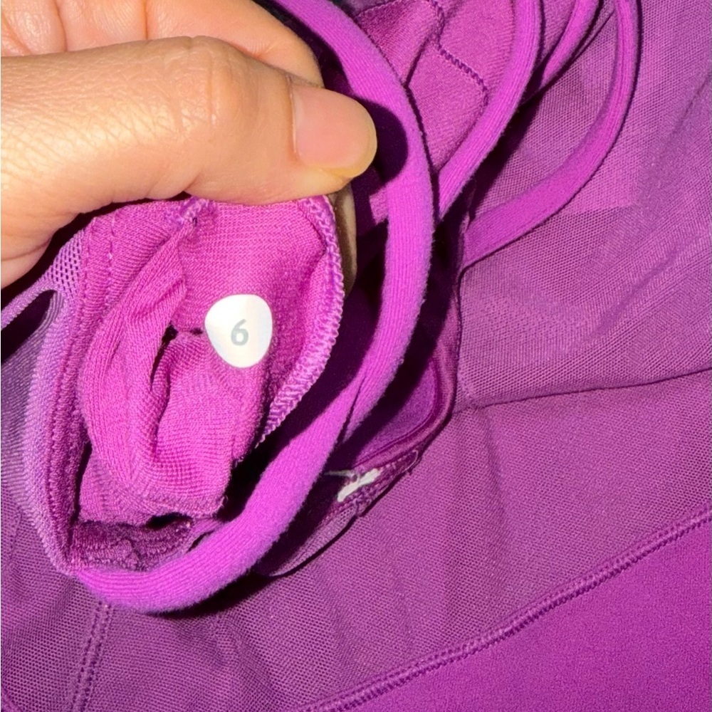 Lululemon Exquisite Tank size 6 
Ultra Violet - Picture 11 of 11